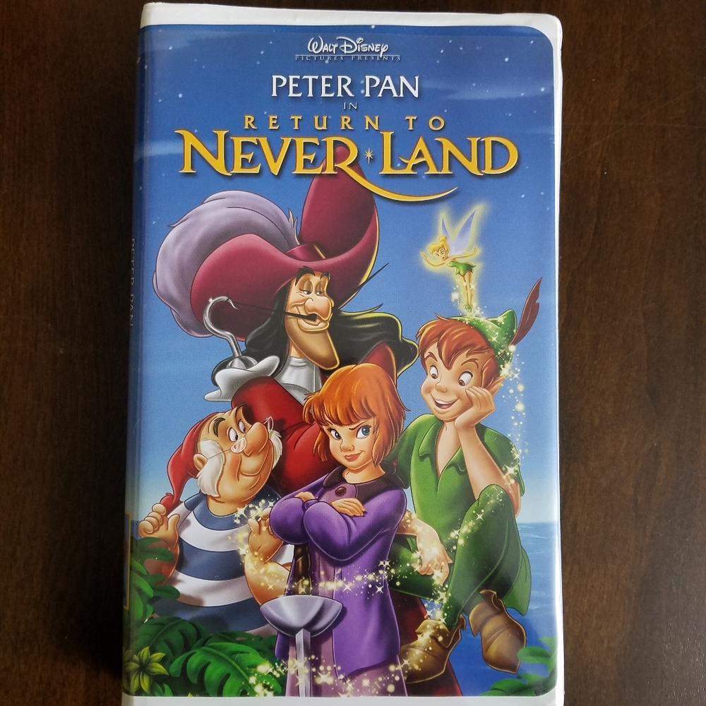Peter Pan Return to Neverland (2002 VHS) Disney